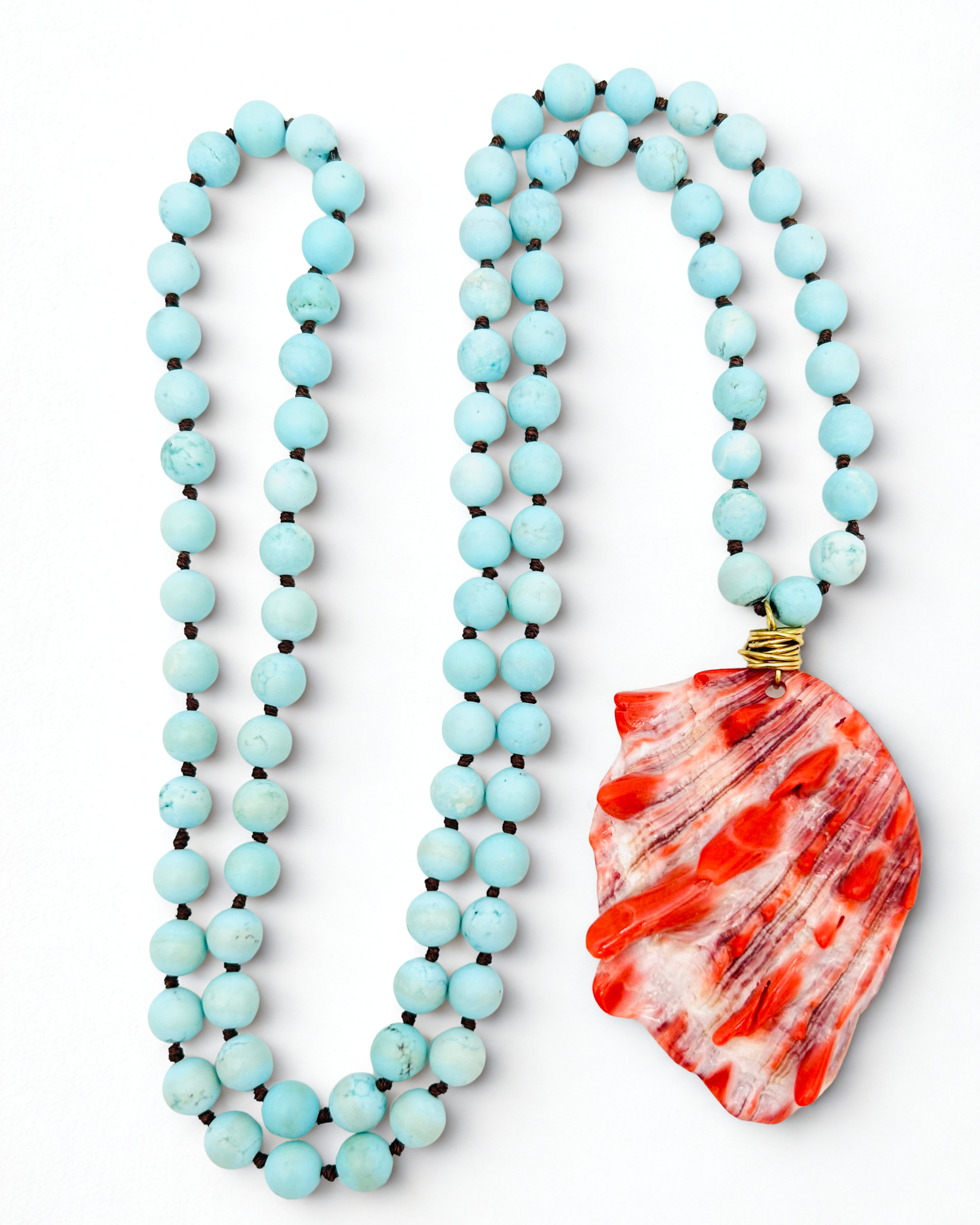 Cortez Coral Necklace