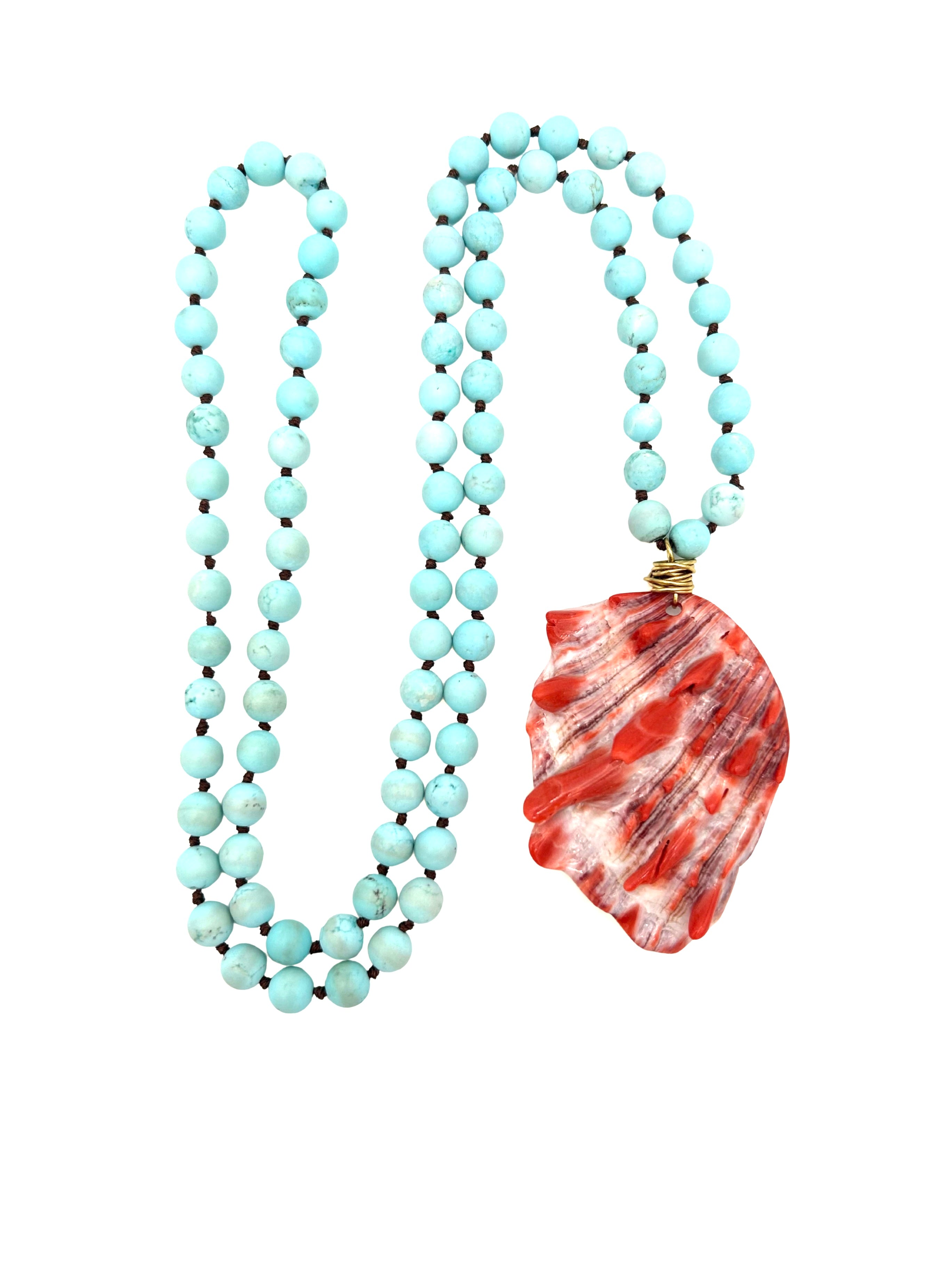 Cortez Coral Necklace