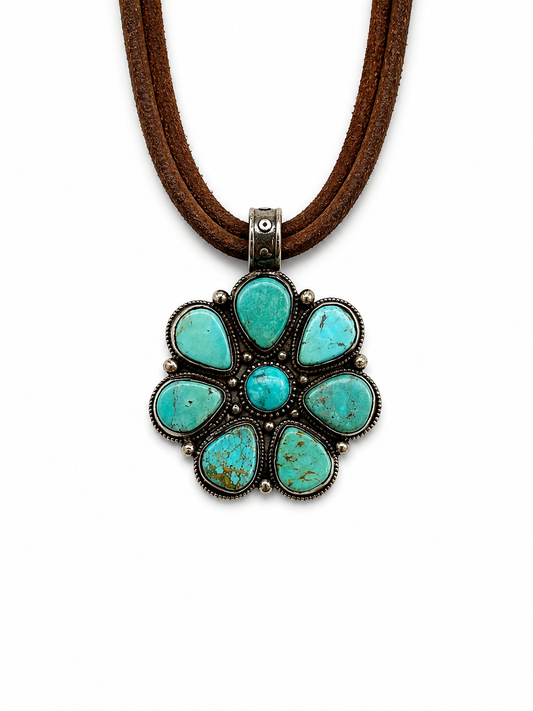 Flor Azul Pendant