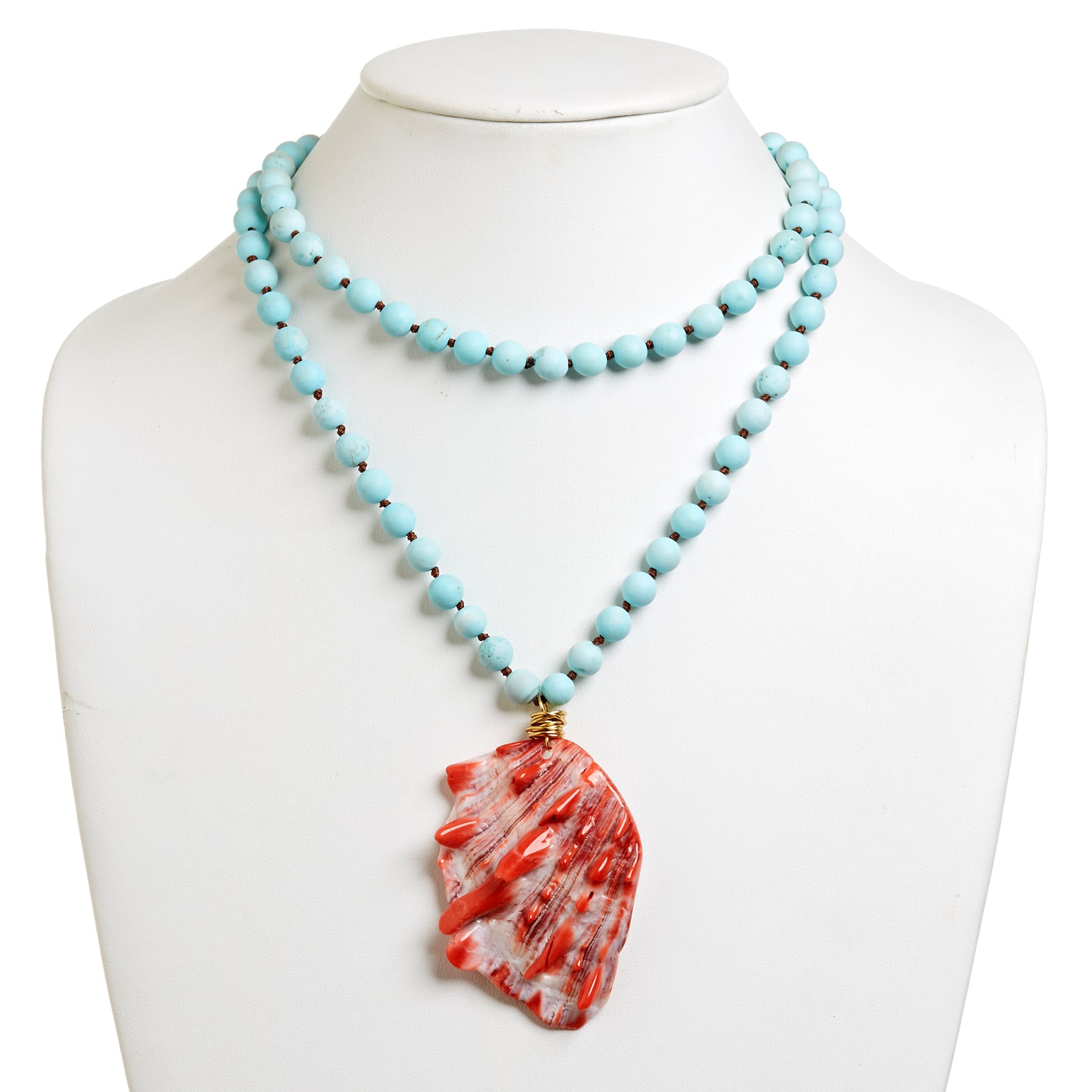 Cortez Coral Necklace