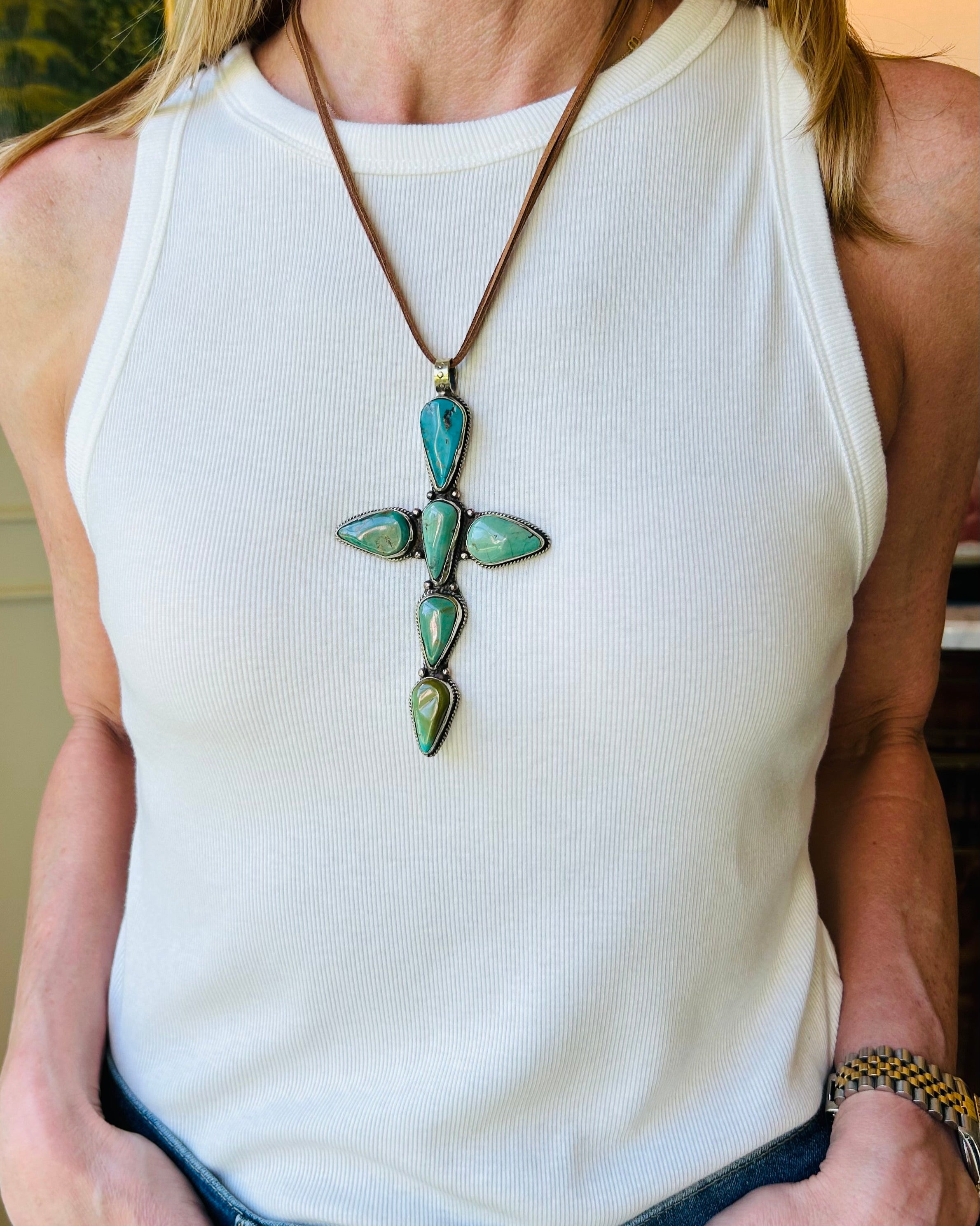 Santuario Cross Pendant