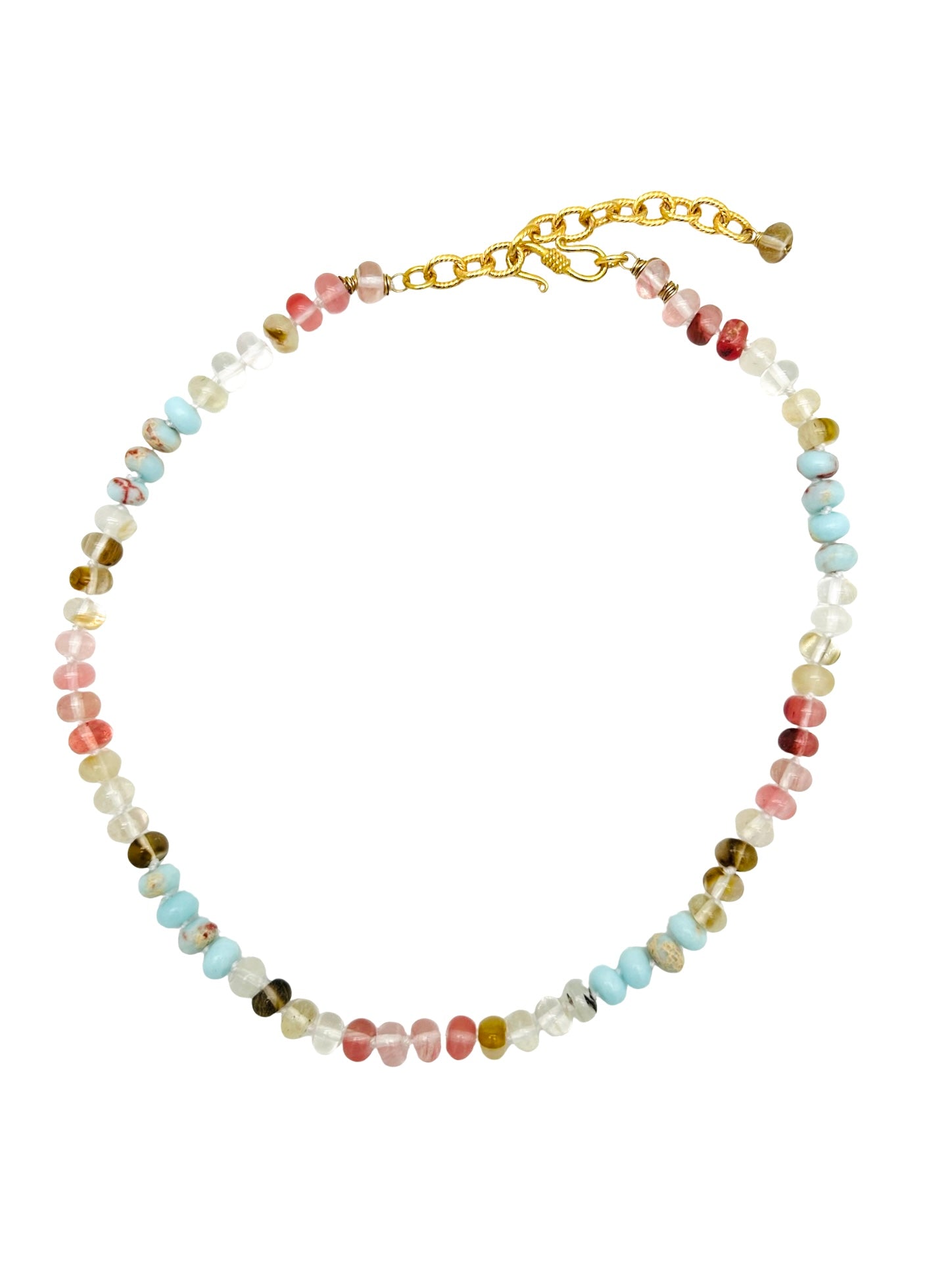 Sunset Jade Necklace